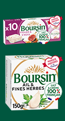 Boursin® A Tartiner (hors 6 portions Ail&Fines Herbes)