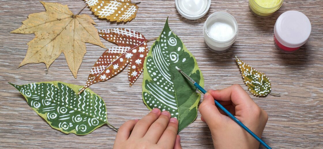 Vos enfants peuvent personnaliser les feuilles comme ils le souhaitent 
