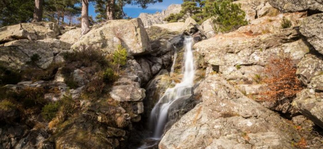 La cascade des Anglais, trésor de Vizzavona.
