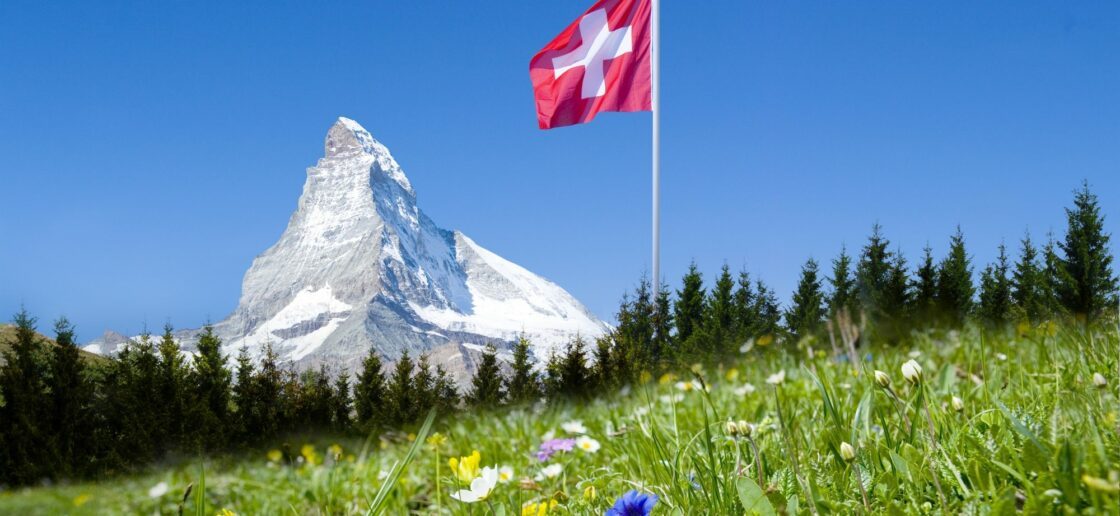 Le drapeau suisse a été adopté en 1889.
