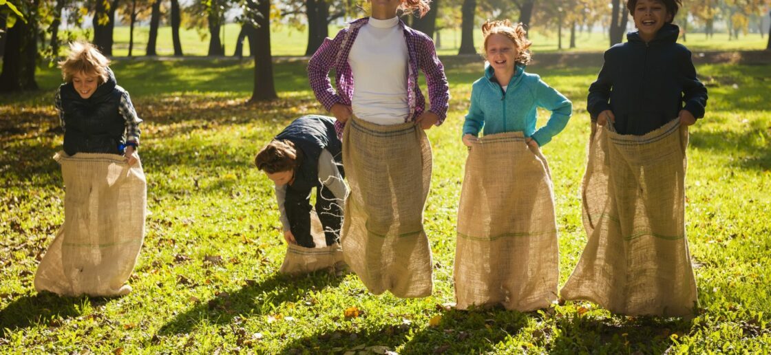 Une course en sac ? On se lance !
