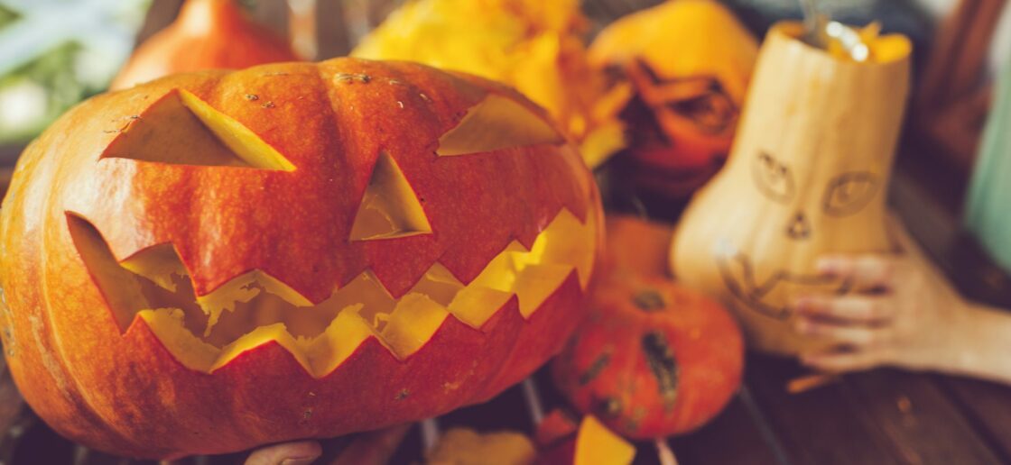 Un atelier pour confectionner plusieurs modèles de citrouilles pour notre déco d’Halloween
