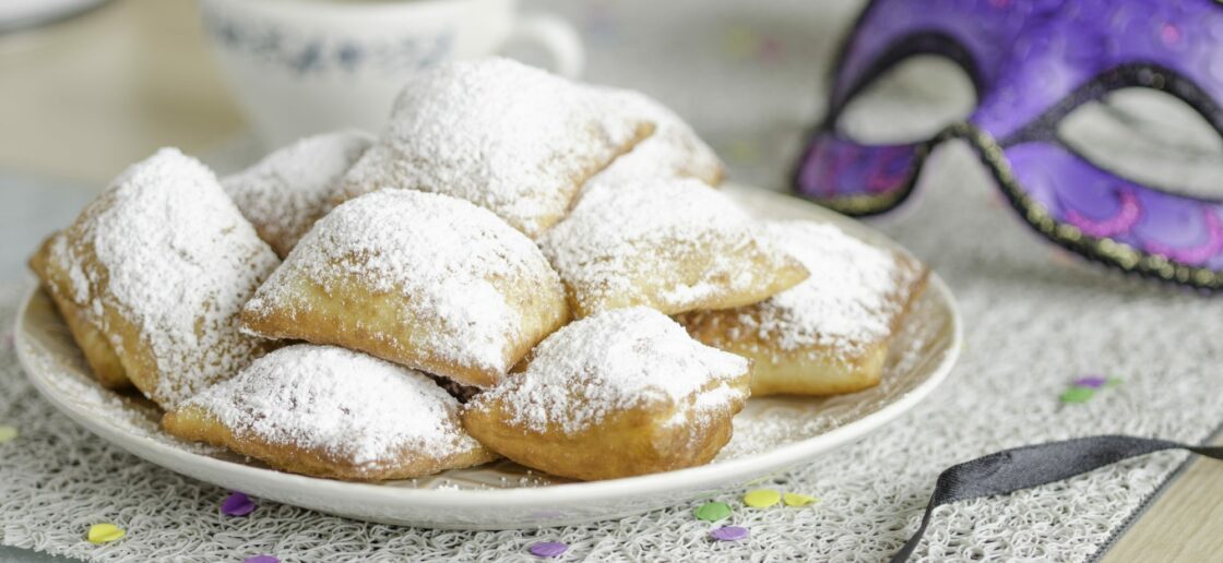 Dans la tradition de Mardi Gras, les beignets tiennent une place essentielle !
