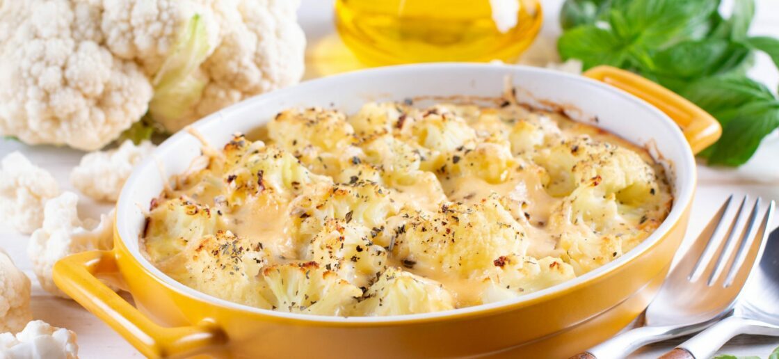 Au printemps, n’hésitez pas à miser sur l’incontournable gratin de chou-fleur.
