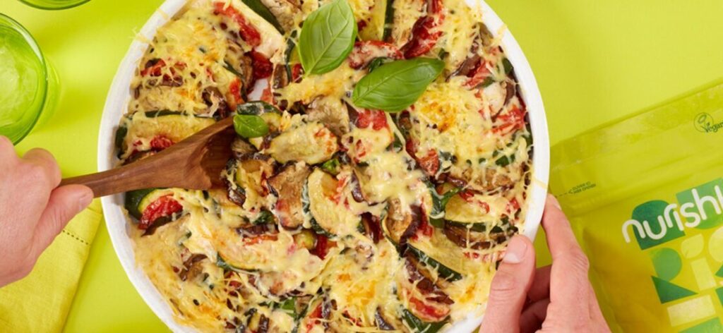 Gratin végétal aux légumes d'été Nurishh®