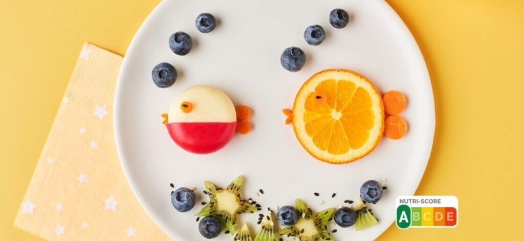 Snack orange et kiwi