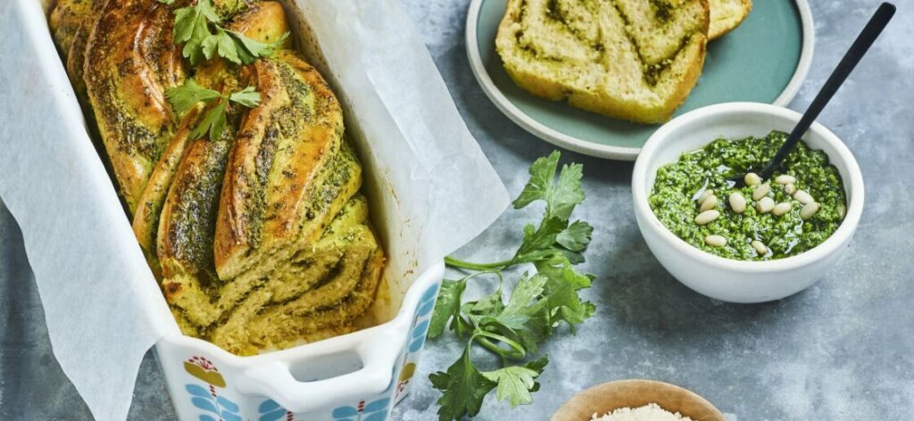 Babka au pesto et au Râpé Végétal Gran Vegiano Nurishh®