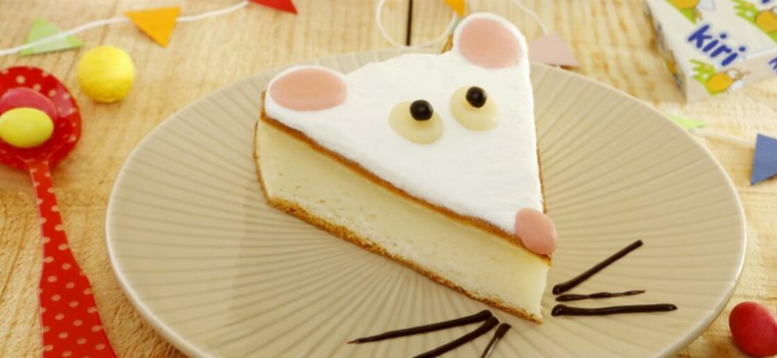 Recette goûter : préparer un gâteau au fromage Kiri® – La souris Kiri®