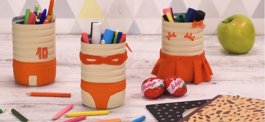 Tuto : comment faire un pot à crayons supercheese ?