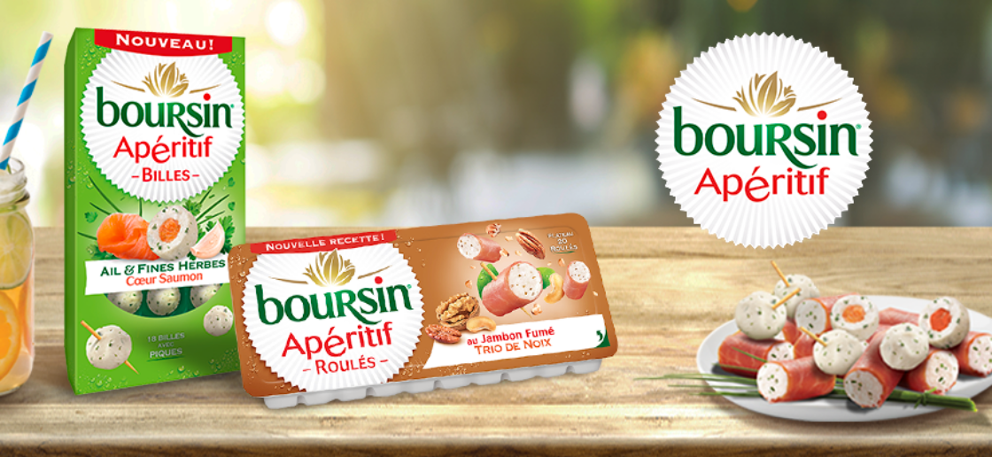 Boursin® Roulés et Billes : Irrésistibles pour vos apéritifs