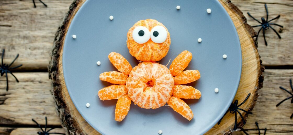 DIY gourmand d’Halloween : l’araignée clémentine !