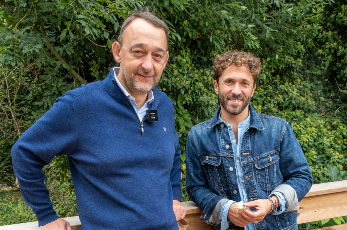 La visite de Julien Duboué à l’usine de Boursin