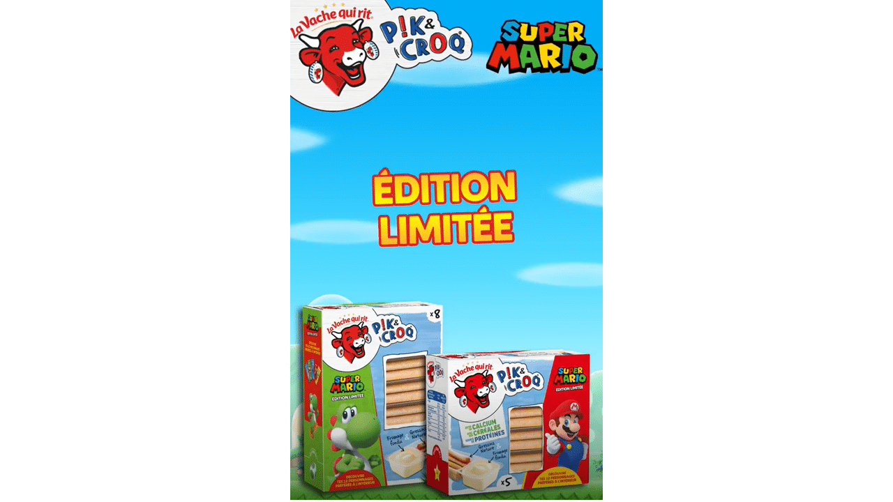 La licence Super Mario x La Vache Qui Rit® est de retour !