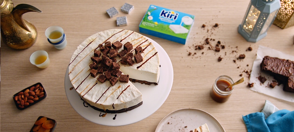 Cheesecake Kiri® façon brownie